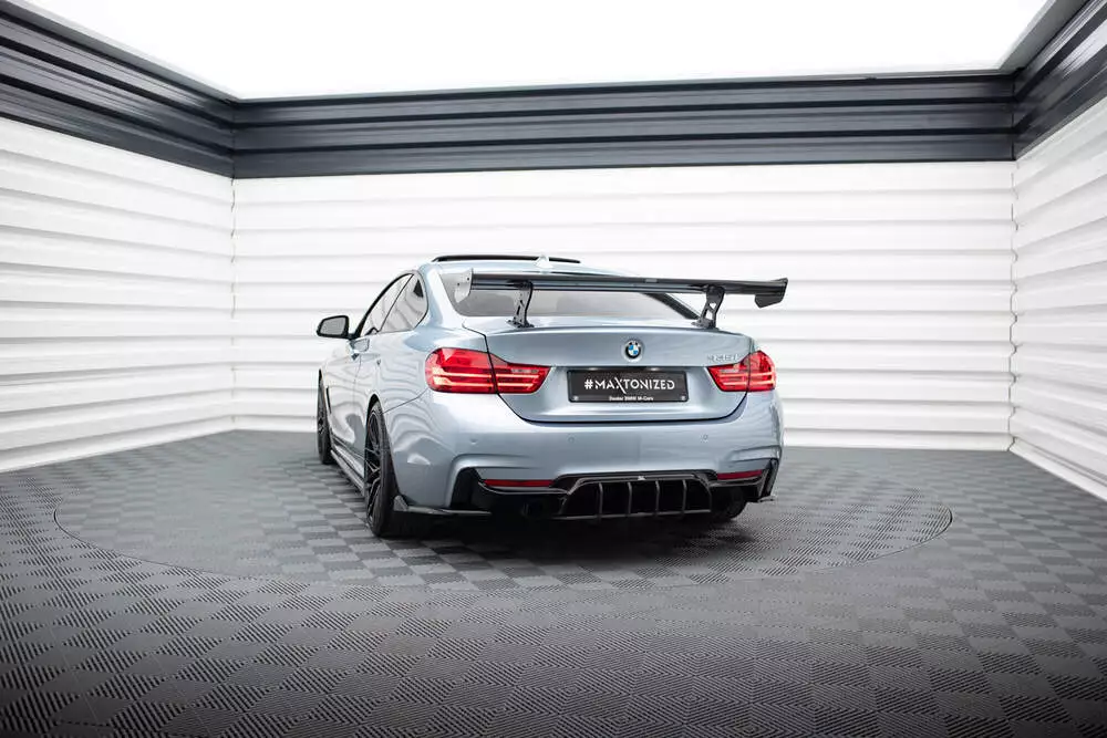 Carbon Spoiler With Internal Brackets Uprights Bmw 4 F32 / 4 F32 M-pack Coupe - Image 2