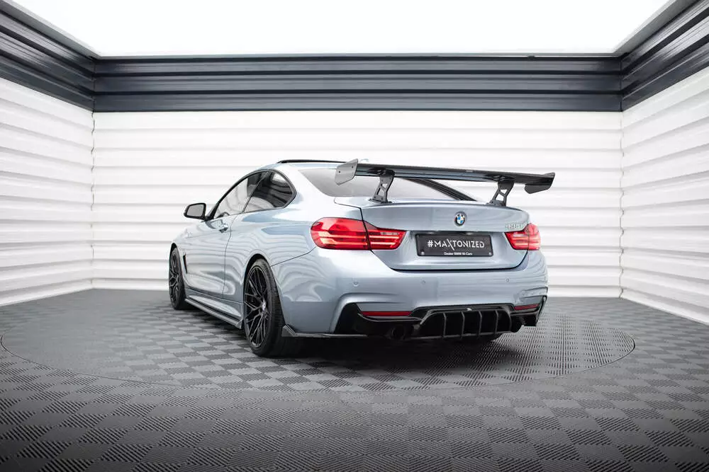 Carbon Spoiler With Internal Brackets Uprights Bmw 4 F32 / 4 F32 M-pack Coupe - Image 3