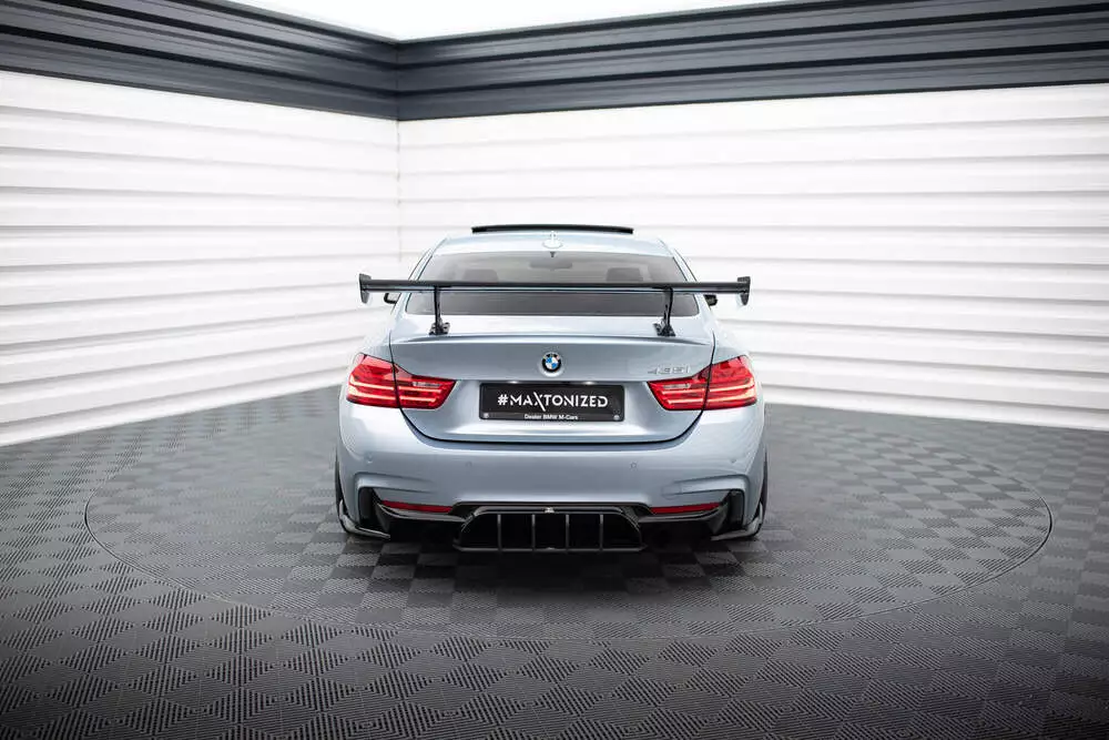 Carbon Spoiler With Internal Brackets Uprights Bmw 4 F32 / 4 F32 M-pack Coupe - Image 4
