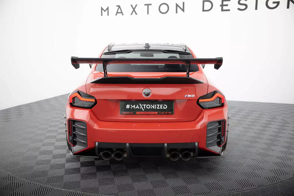 Carbon Spoiler With Internal Brackets Uprights Bmw M2 G87 - Image 2