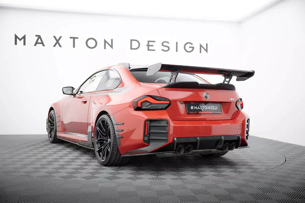 Carbon Spoiler With Internal Brackets Uprights Bmw M2 G87 - Image 4