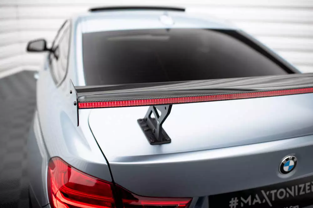 Carbon Spoiler With Internal Brackets Uprights + Led Bmw 4 F32 / 4 F32 M-pack Coupe - Image 11