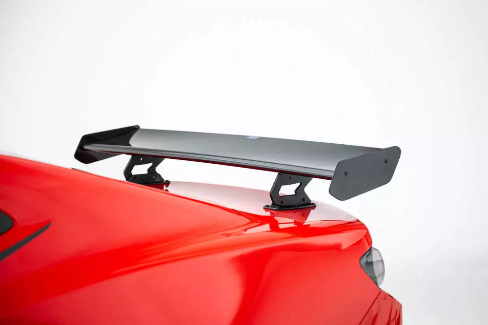 Carbon Spoiler With Internal Brackets Uprights + Led Chevrolet Camaro Ss Mk6 Facelift - Image 5