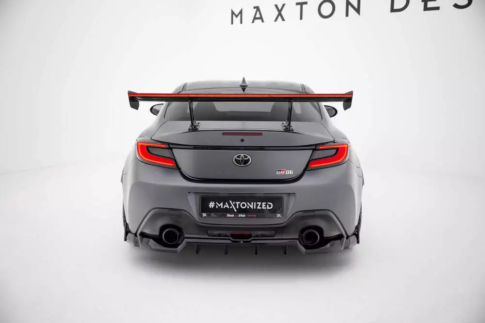 Carbon Spoiler With Internal Brackets Uprights + Led Toyota Gr86 / Subaru Brz Mk2 - Image 10