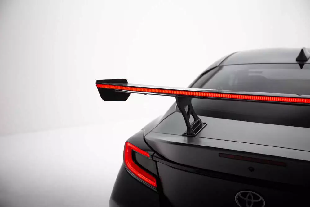 Carbon Spoiler With Internal Brackets Uprights + Led Toyota Gr86 / Subaru Brz Mk2 - Image 4