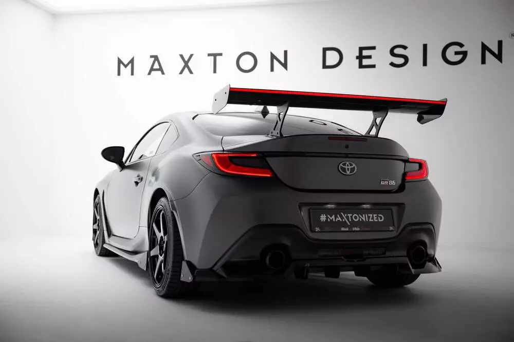 Carbon Spoiler With Internal Brackets Uprights + Led Toyota Gr86 / Subaru Brz Mk2 - Image 5