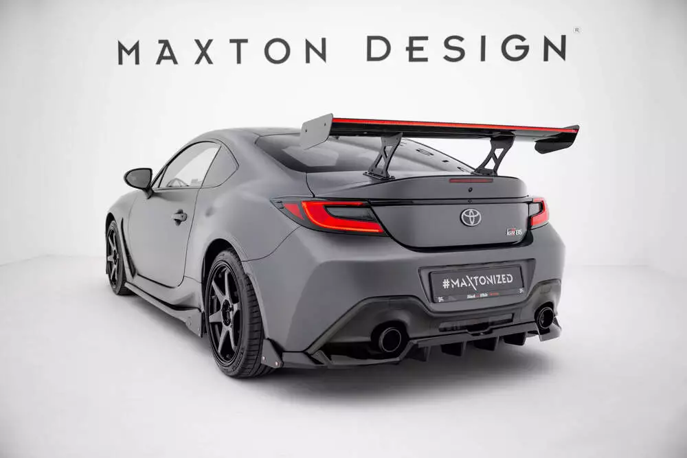 Carbon Spoiler With Internal Brackets Uprights + Led Toyota Gr86 / Subaru Brz Mk2 - Image 8
