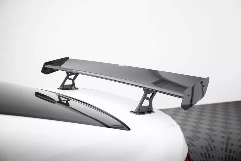 Carbon Spoiler With Internal Brackets Uprights + Led Volkswagen Jetta Gli Mk7 - Image 10
