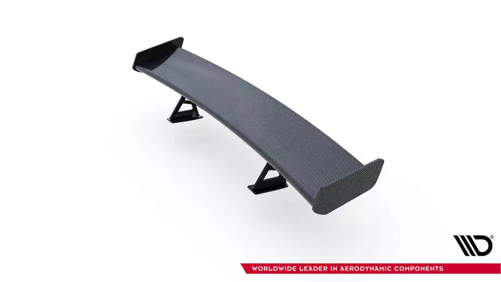 Carbon Spoiler With Internal Brackets Uprights + Led Volkswagen Jetta Gli Mk7 - Image 12