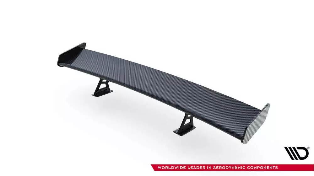 Carbon Spoiler With Internal Brackets Uprights + Led Volkswagen Jetta Gli Mk7 - Image 20