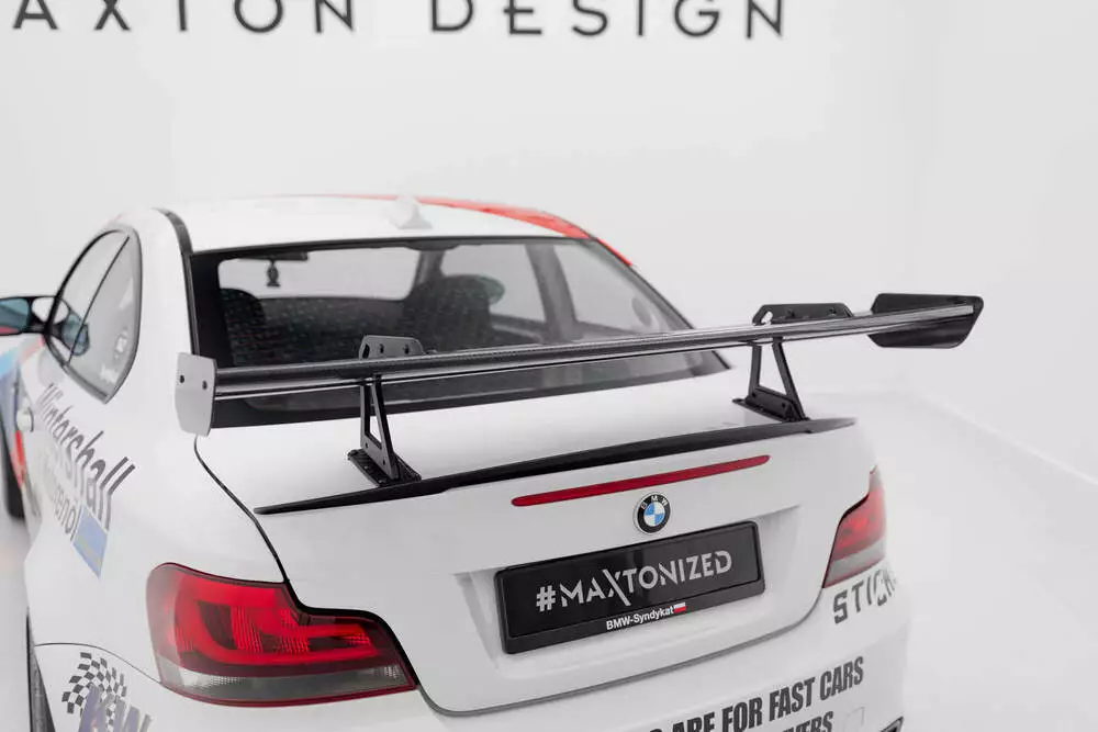 Carbon Spoiler With Upper Swan Mounting Bmw 1 M E82