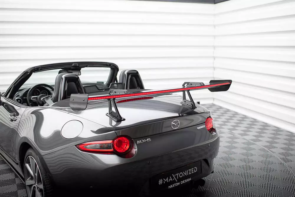 Carbon Spoiler With Upper Swan Mounting + Led Mazda Mx-5 Nd (Mk4) - Image 13