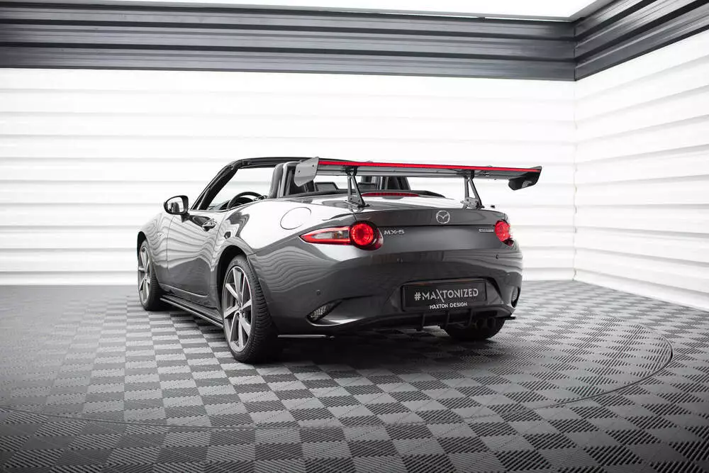 Carbon Spoiler With Upper Swan Mounting + Led Mazda Mx-5 Nd (Mk4) - Image 14