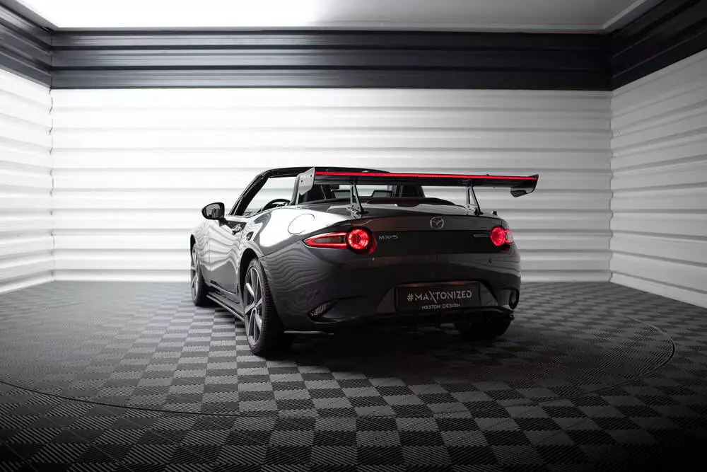 Carbon Spoiler With Upper Swan Mounting + Led Mazda Mx-5 Nd (Mk4) - Image 2