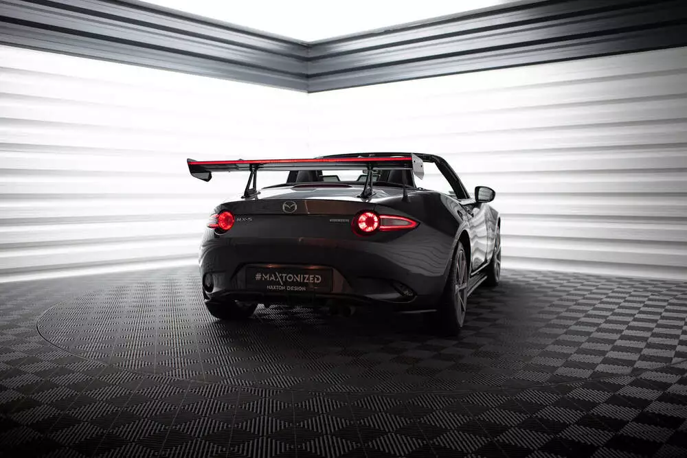Carbon Spoiler With Upper Swan Mounting + Led Mazda Mx-5 Nd (Mk4) - Image 4