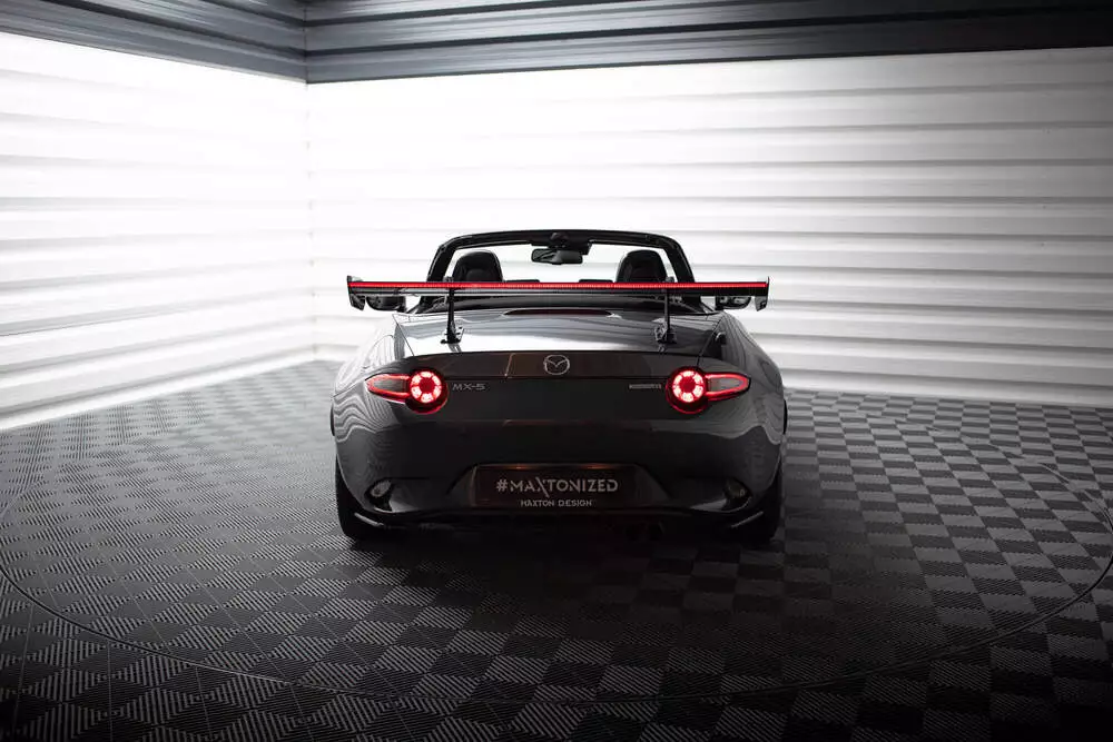 Carbon Spoiler With Upper Swan Mounting + Led Mazda Mx-5 Nd (Mk4) - Image 5
