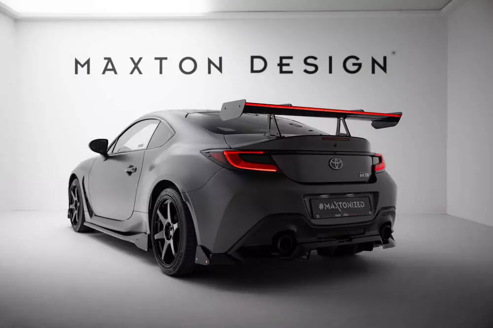 Carbon Spoiler With Upper Swan Mounting + Led Toyota Gr86 / Subaru Brz Mk2 - Image 2