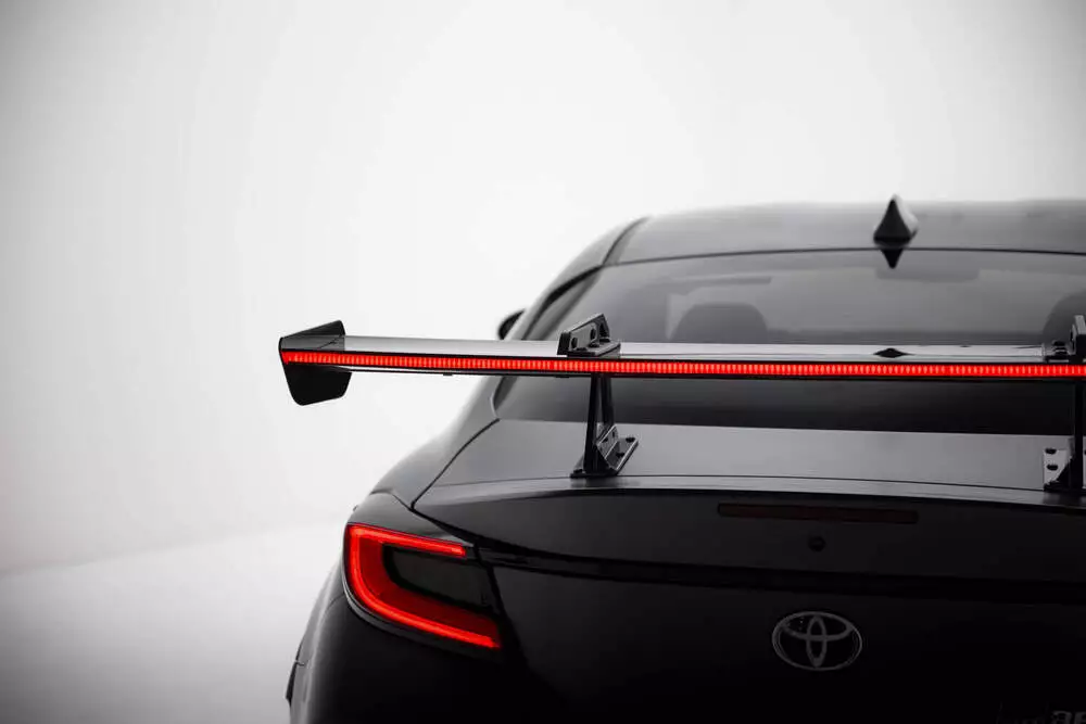Carbon Spoiler With Upper Swan Mounting + Led Toyota Gr86 / Subaru Brz Mk2 - Image 3
