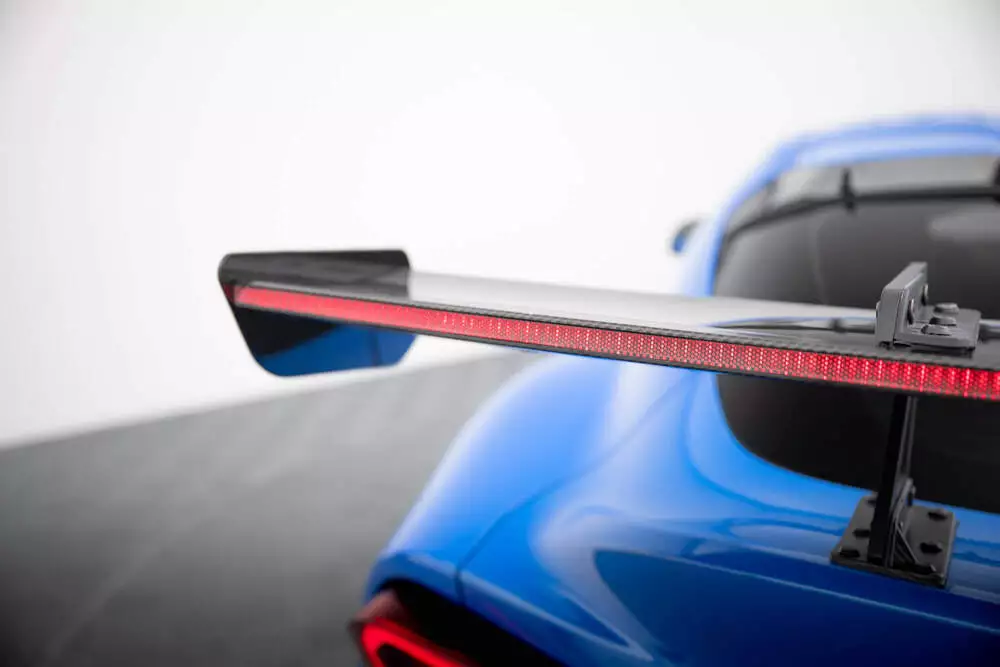 Carbon Spoiler With Upper Swan Mounting + Led Toyota Supra Mk5 - Image 12