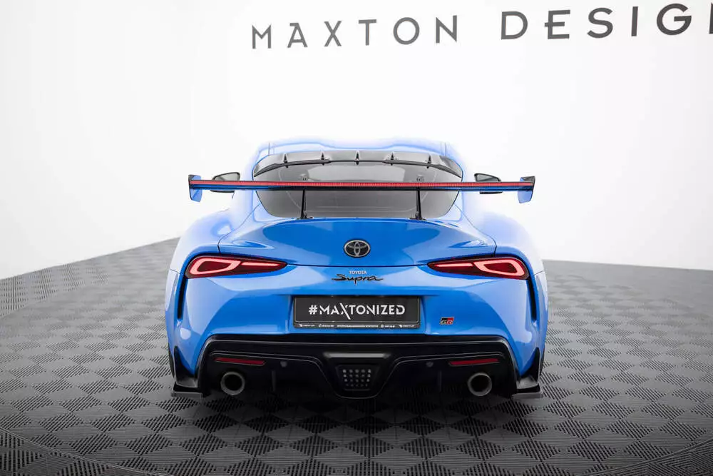 Carbon Spoiler With Upper Swan Mounting + Led Toyota Supra Mk5 - Image 7