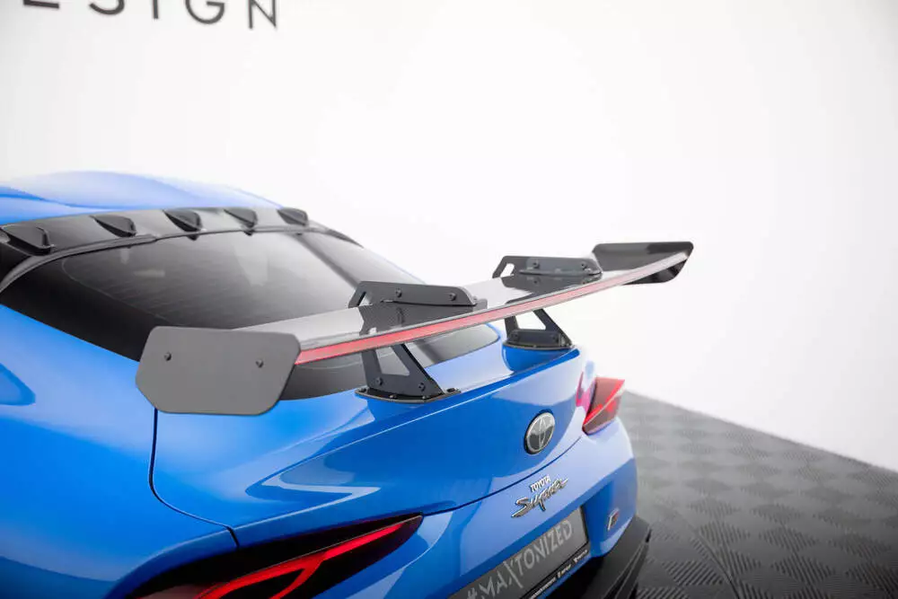 Carbon Spoiler With Upper Swan Mounting + Led Toyota Supra Mk5 - Image 9