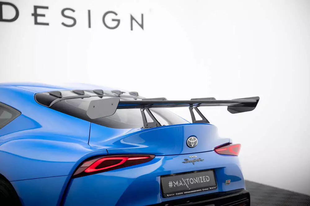 Carbon Spoiler With Upper Swan Mounting Toyota Supra Mk5 - Image 2