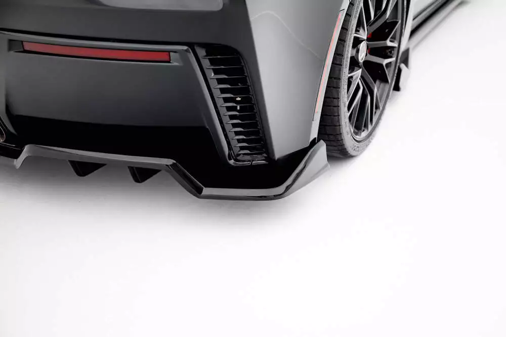 Central Rear Splitter (With Vertical Bars) Chevrolet Corvette Z06 C7 - Image 3