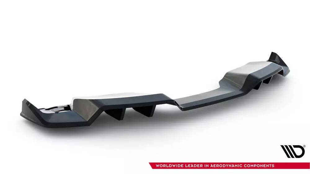 Central Rear Splitter (With Vertical Bars) Chevrolet Corvette Z06 C7 - Image 5
