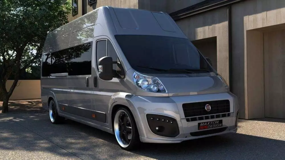 Front Bumper Fiat Ducato Iii With Led
