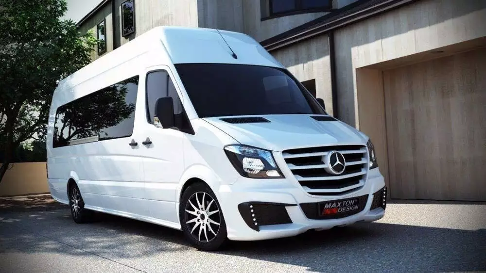 Front Bumper Mercedes Sprinter 2013-up Without Led