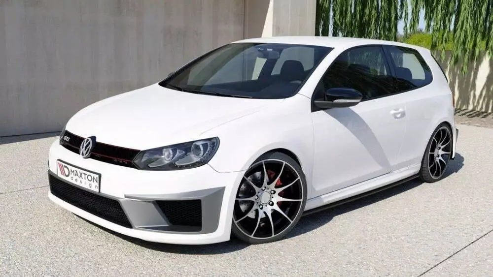 Front Bumper Vw Golf Vi (R400 Look)