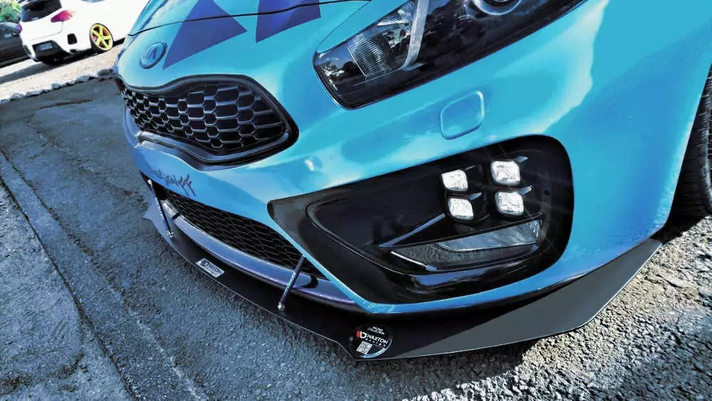 Front Racing Splitter Kia Cee'd / Pro Cee'd Gt Mk2