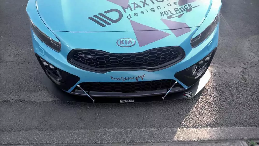 Front Racing Splitter Kia Cee'd / Pro Cee'd Gt Mk2 - Image 3