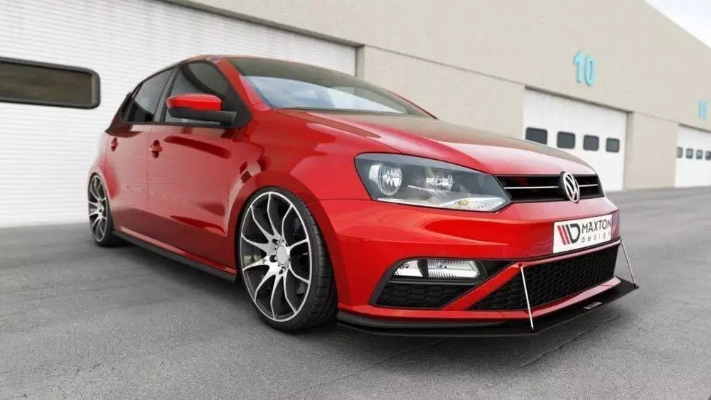 Front Racing Splitter Volkswagen Polo Gti Mk5 Facelift - Image 2