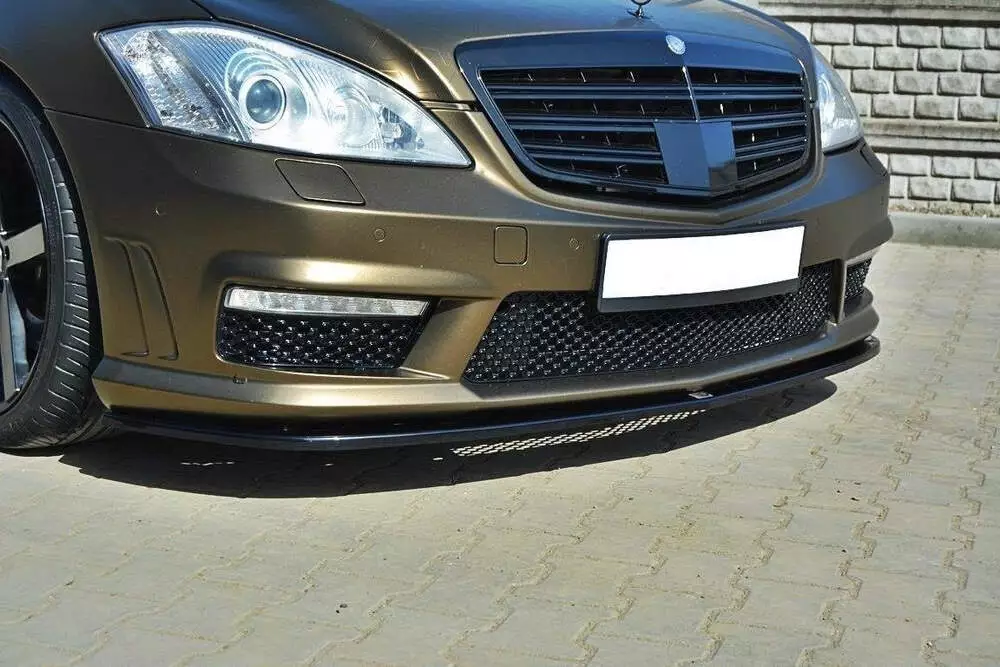 Front Splitter Mercedes S-class W221 Amg
