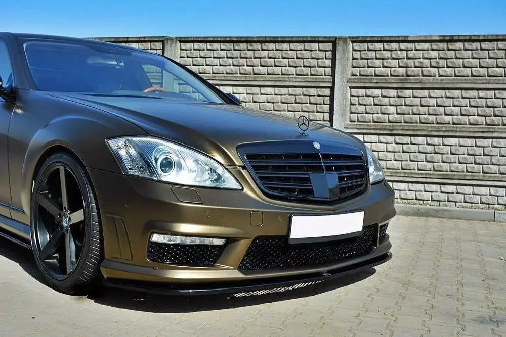 Front Splitter Mercedes S-class W221 Amg - Image 2