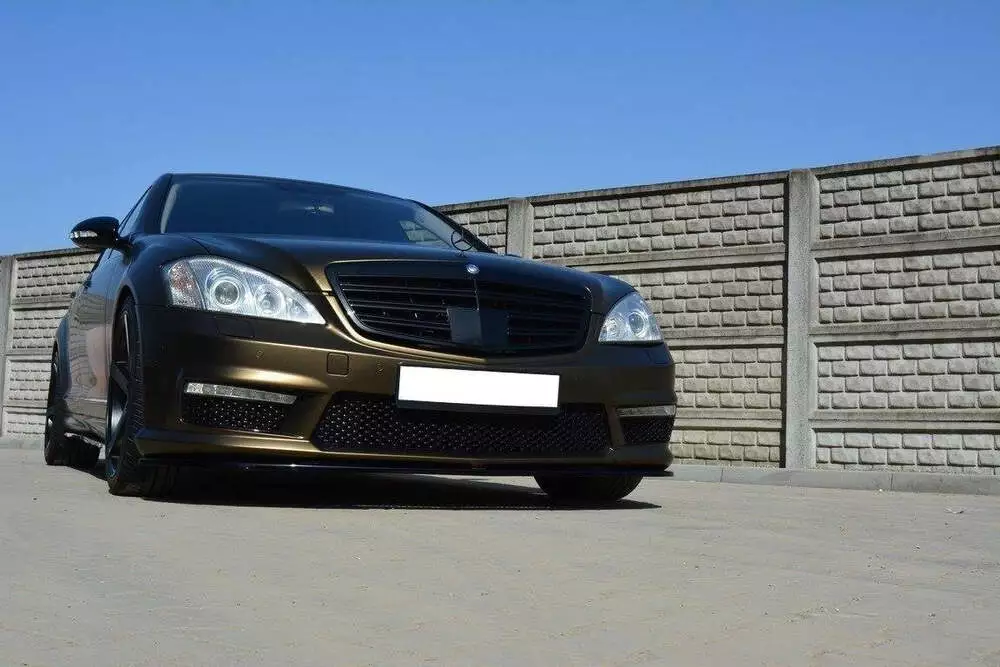 Front Splitter Mercedes S-class W221 Amg - Image 3