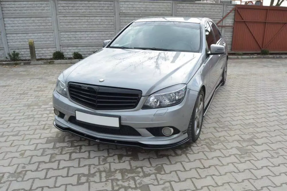 Front Splitter Mercedes-benz C Sedan / Estate Amg-line W204 / S204
