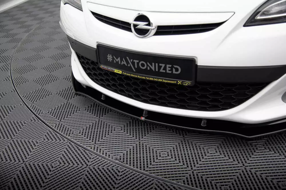 Front Splitter Opel Astra J Opc / Vxr V.1 - Image 3