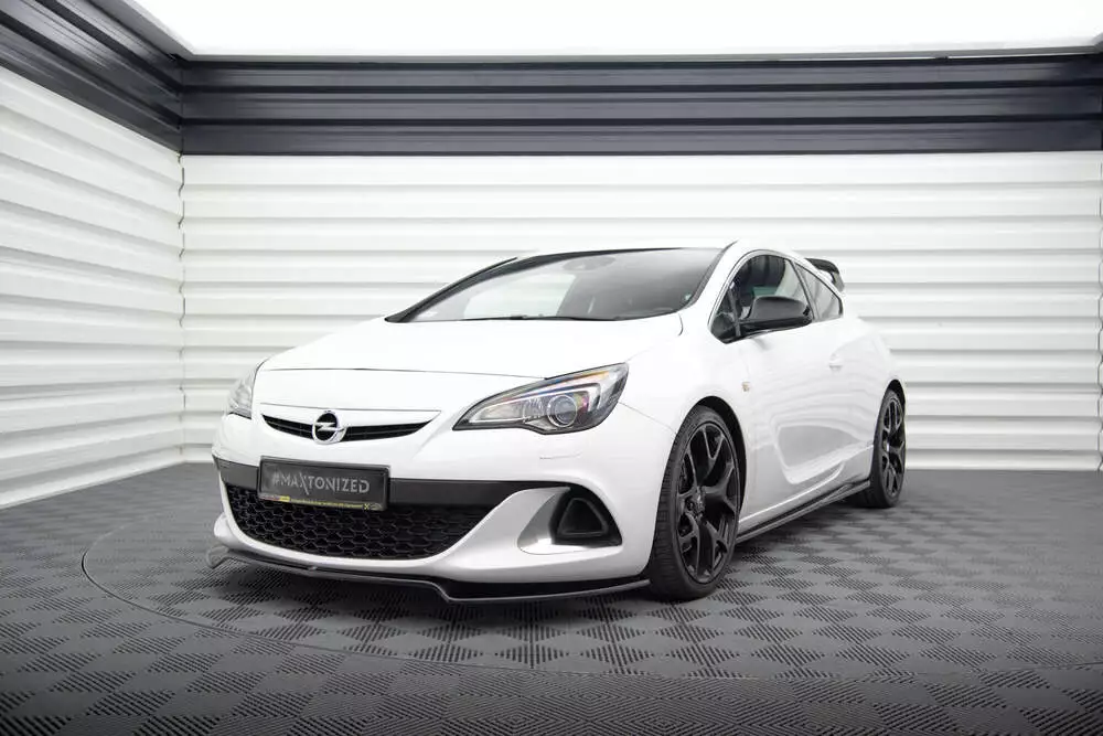 Front Splitter Opel Astra J Opc / Vxr V.2