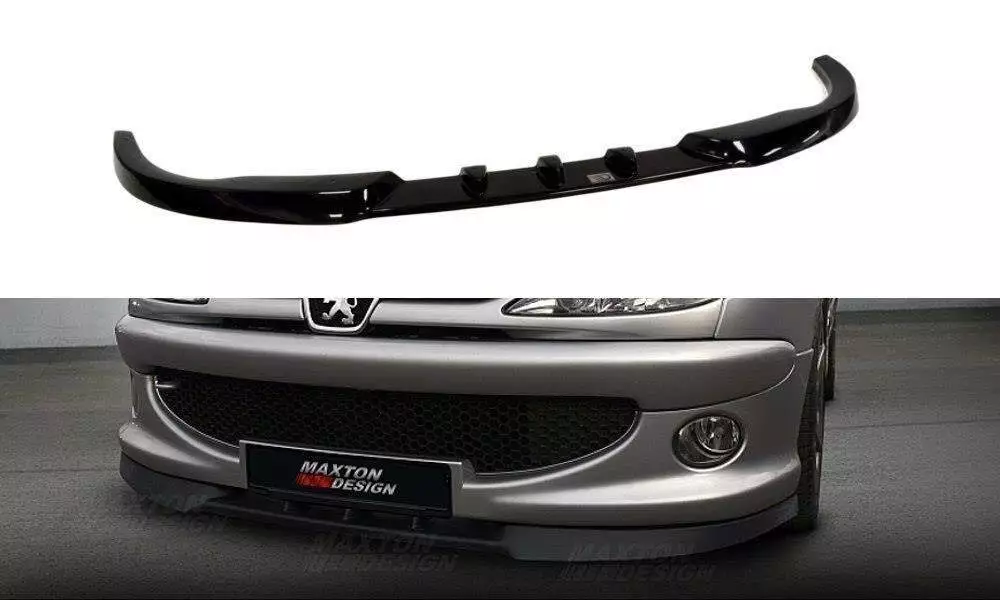 Front Splitter Peugeot 206 (For: Cc, Rc, Gti, S16, Xsi, Xs, Sport)