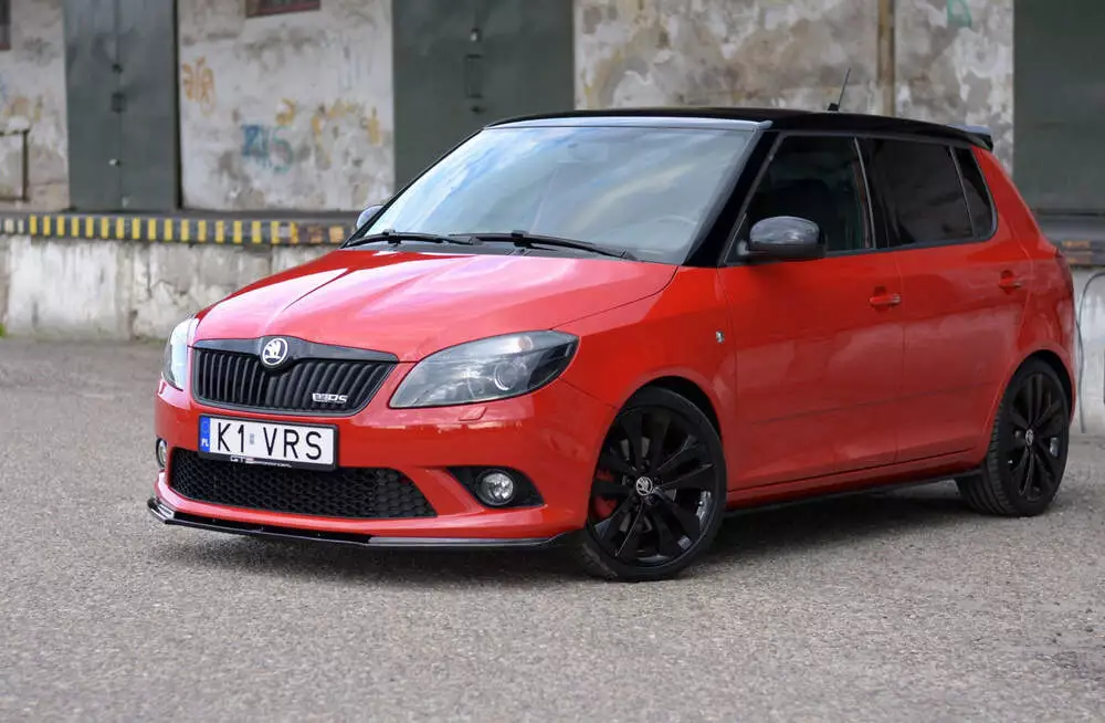 Front Splitter Skoda Fabia Mk2 Rs