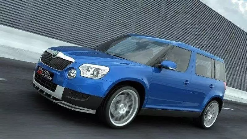 Front Splitter Skoda Yeti