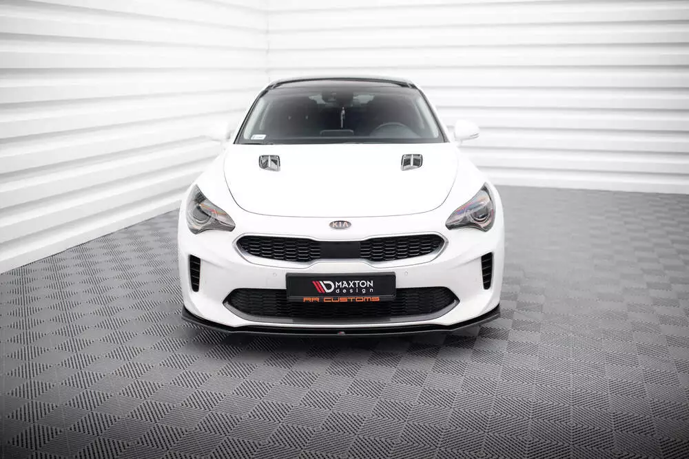 Front Splitter V.1 Kia Stinger Gt / Gt-line / Standard Mk1 - Image 2