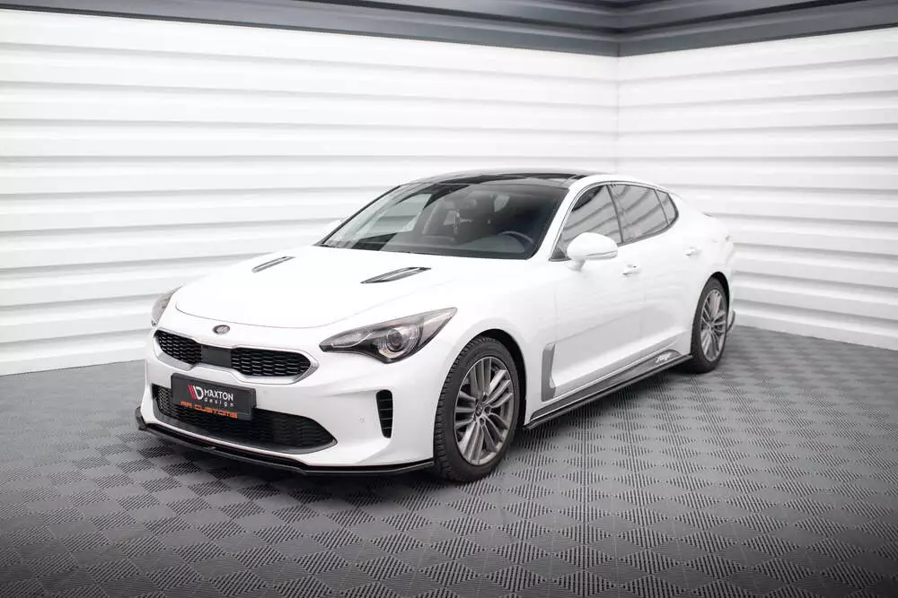 Front Splitter V.1 Kia Stinger Gt / Gt-line / Standard Mk1 - Image 4