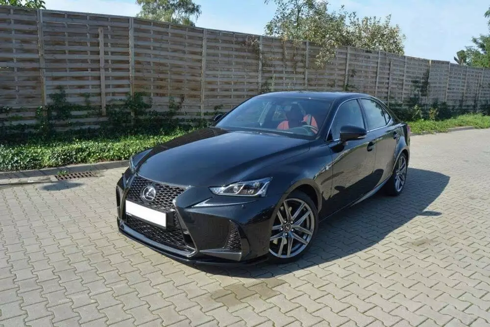 Front Splitter V.1 Lexus Is Mk3 Facelift F-sport