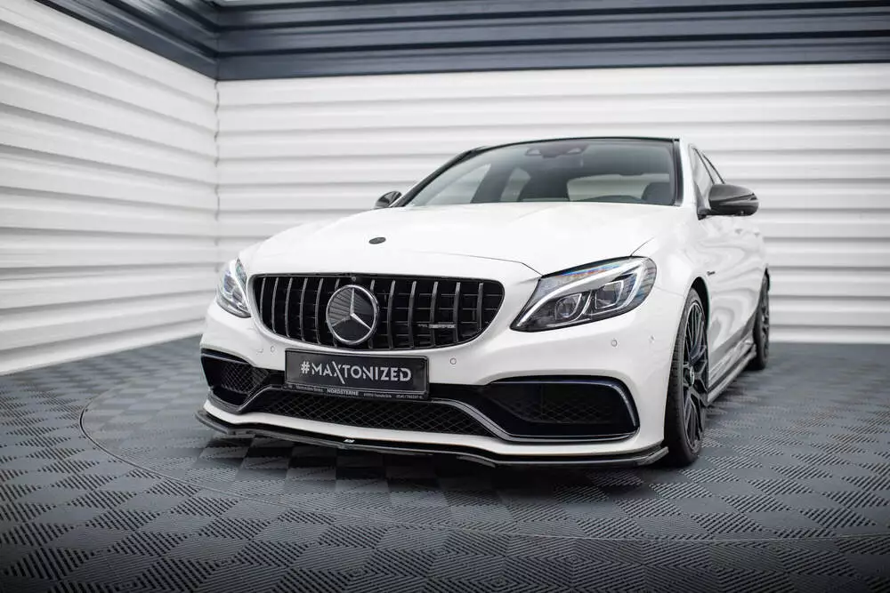Front Splitter V.1 Mercedes-amg C63 Sedan / Estate W205 / S205