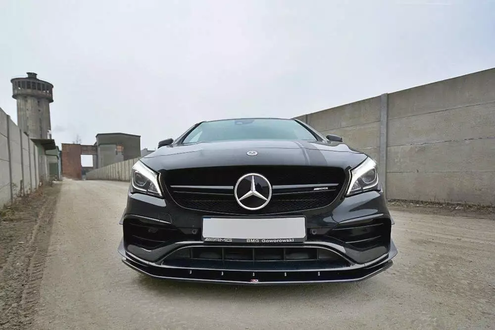 Front Splitter V.1 Mercedes Cla A45 Amg C117 Facelift - Image 2