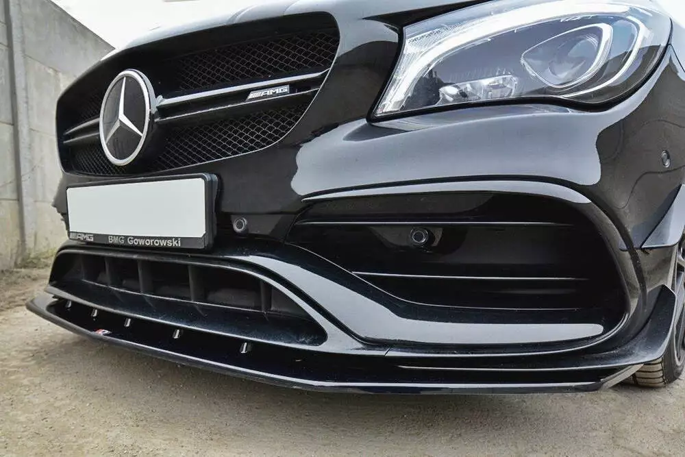 Front Splitter V.1 Mercedes Cla A45 Amg C117 Facelift - Image 3