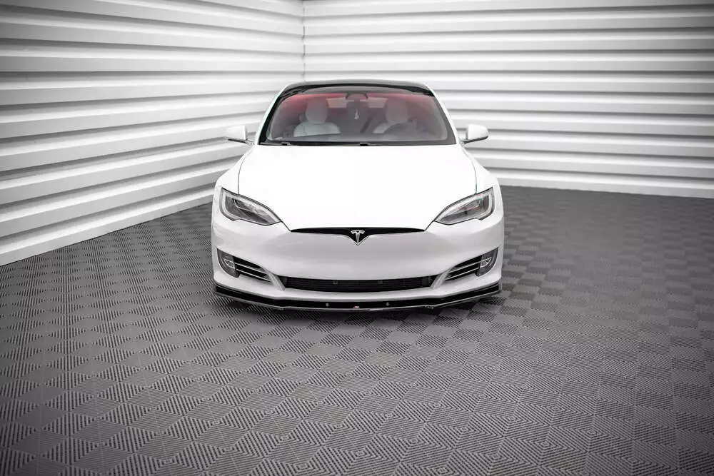 Front Splitter V.1 Tesla Model S Facelift - Image 2